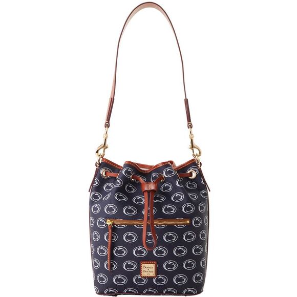 Dooney & Bourke Handbags - Dooney & Bourke Collegiate Penn State University Drawstring - PENN STATE
